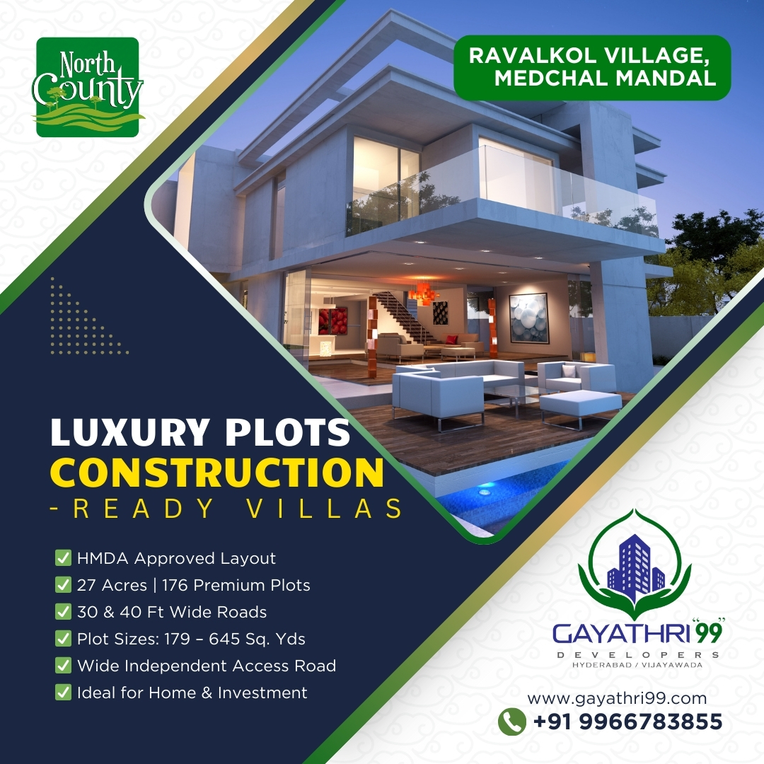 North County – Premium Plotted Living at Medchal